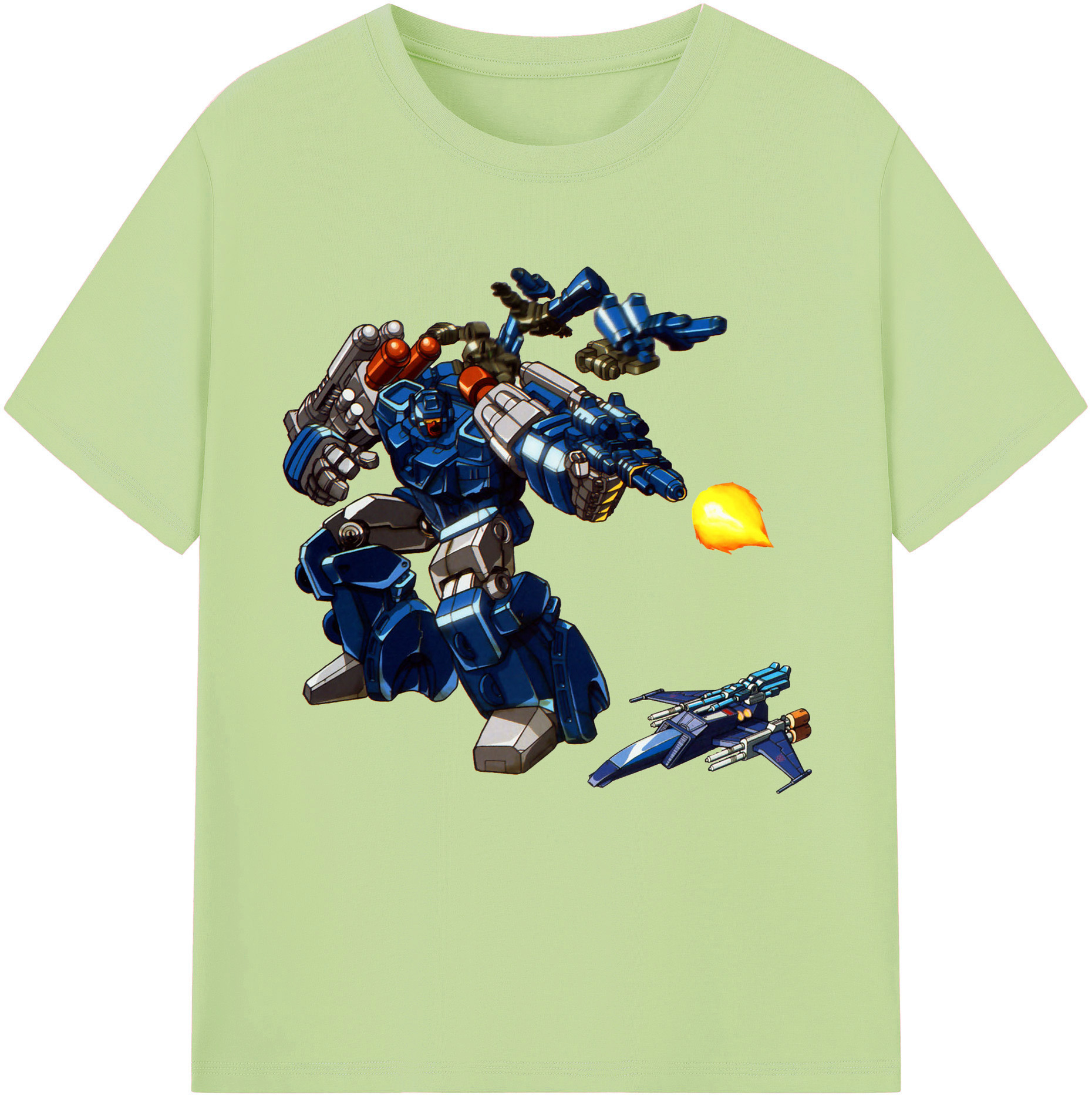 （画像用）  綿100％半袖Tシャツ（フロントプリント）